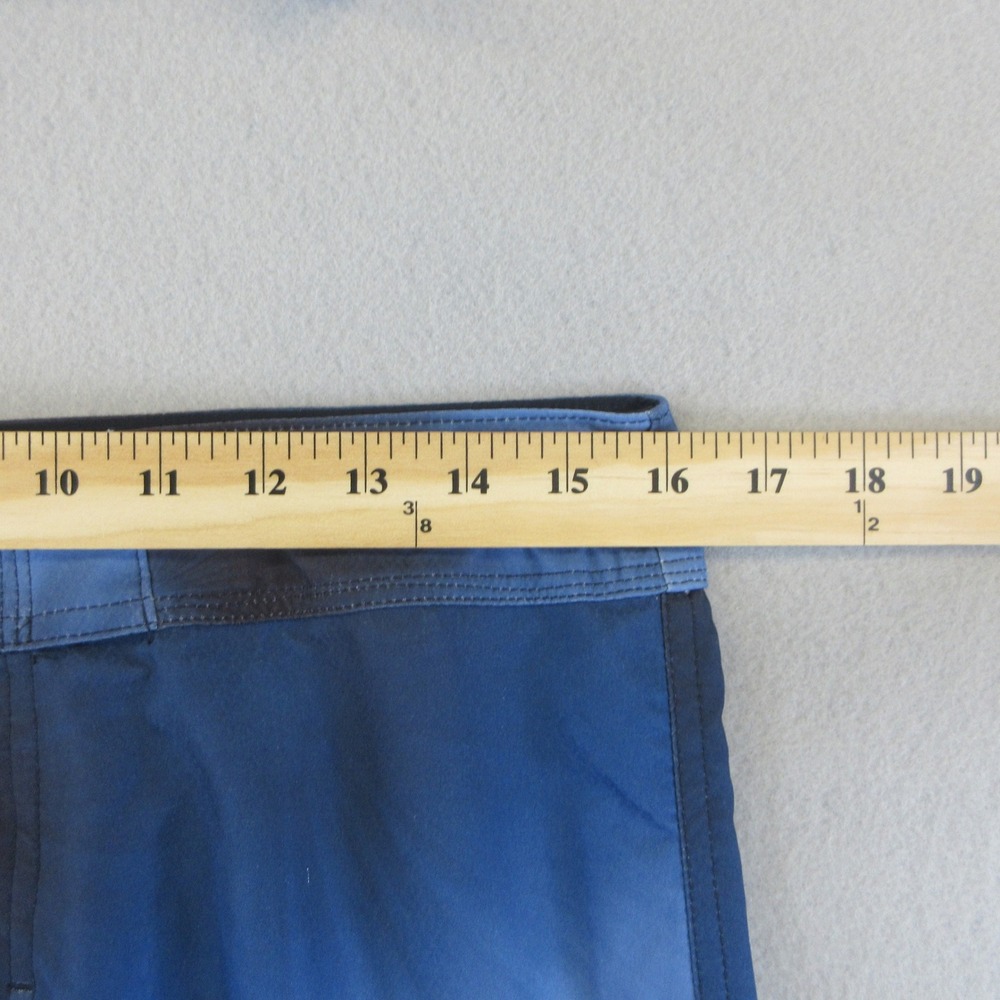 Micros Board Shorts Mens 30 NWT Blue Tie Dye 4-Way Stretch Pockets Surf Swim - Picture 6 of 12